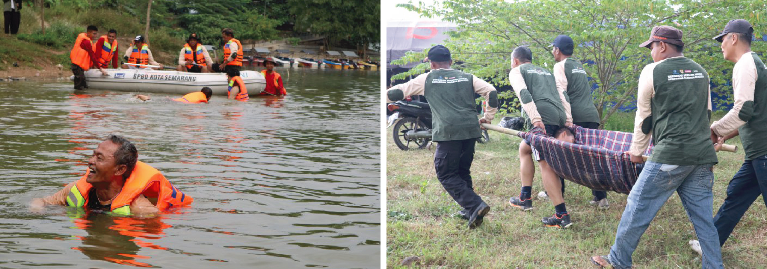 Pelatihan Kesiapsiagaan Masyarakat terhadap Banjir Di Area Kanal Banjir Barat Semarang