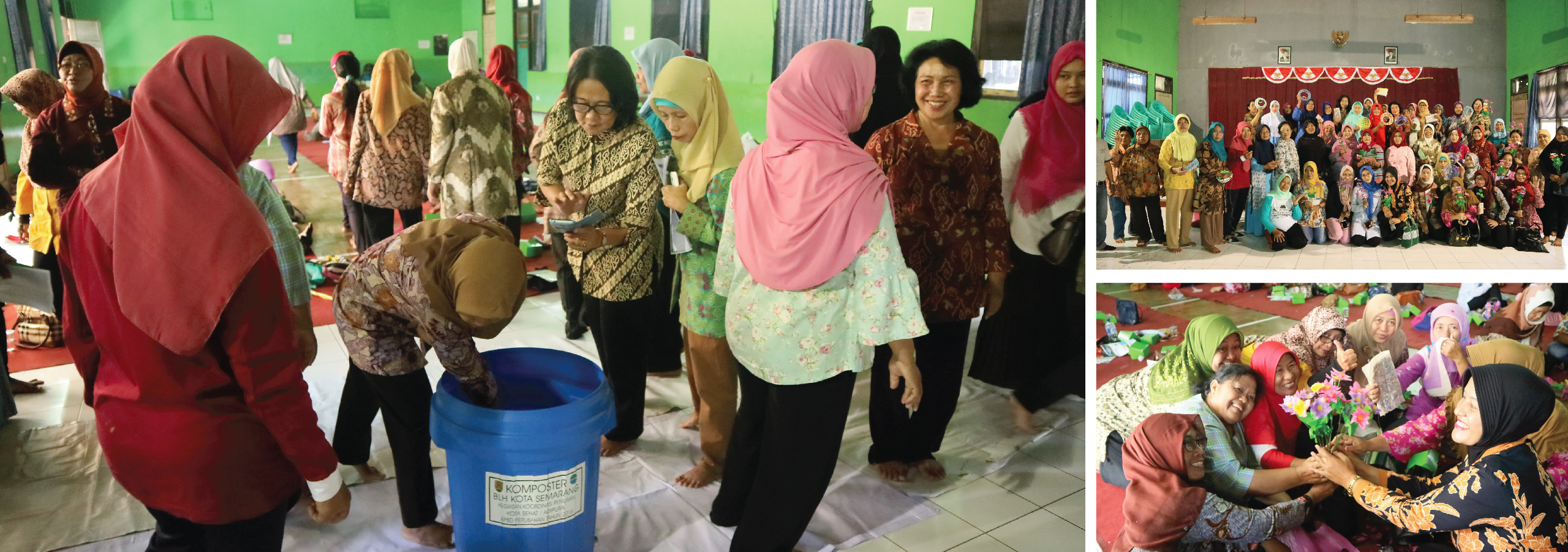 Pelatihan Pengolahan Sampah Organik dan Anorganik 5 Kelurahan Area Kanal Banjir Barat Kota Semarang